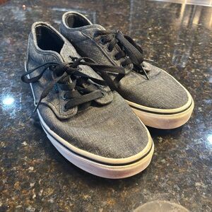 Vans Atwood Gray Canvas Skate Shoes Men’s Size 9